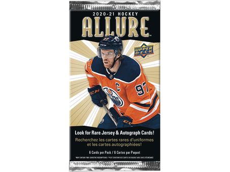 Sports Cards Upper Deck - 2020-21 - NHL Hockey - Allure - Trading Card Retail Box - Cardboard Memories Inc.