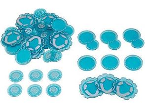 Collectible Miniature Games Privateer Press - Warmachine - Convergence of Cyriss - MK III - Token Set - PIP 91120 - Cardboard Memories Inc.