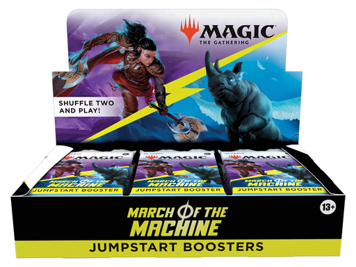 Trading Card Games Magic the Gathering - March of the Machine - Jumpstart Booster Box - Cardboard Memories Inc.