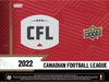 Sports Cards Upper Deck - 2022 - CFL Football - Hobby Box - Cardboard Memories Inc.