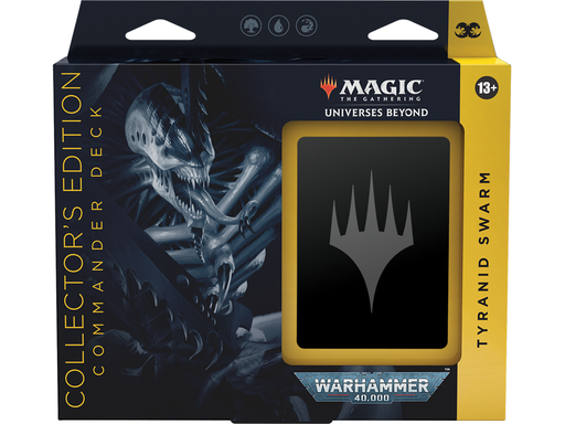 Trading Card Games Magic The Gathering - Warhammer 40k - Commander Deck - Collector Edition - Tyranid Swarm - Cardboard Memories Inc.