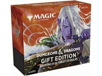 Trading Card Games Magic the Gathering - Dungeons and Dragons - Adventures in the Forgotten Realms - Bundle Gift Edition Fat Pack - Cardboard Memories Inc.