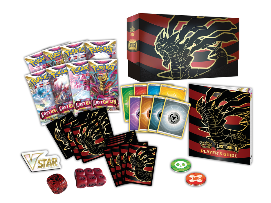 Trading Card Games Pokemon - Sword and Shield - Lost Origin - Elite Trainer Box - Cardboard Memories Inc.