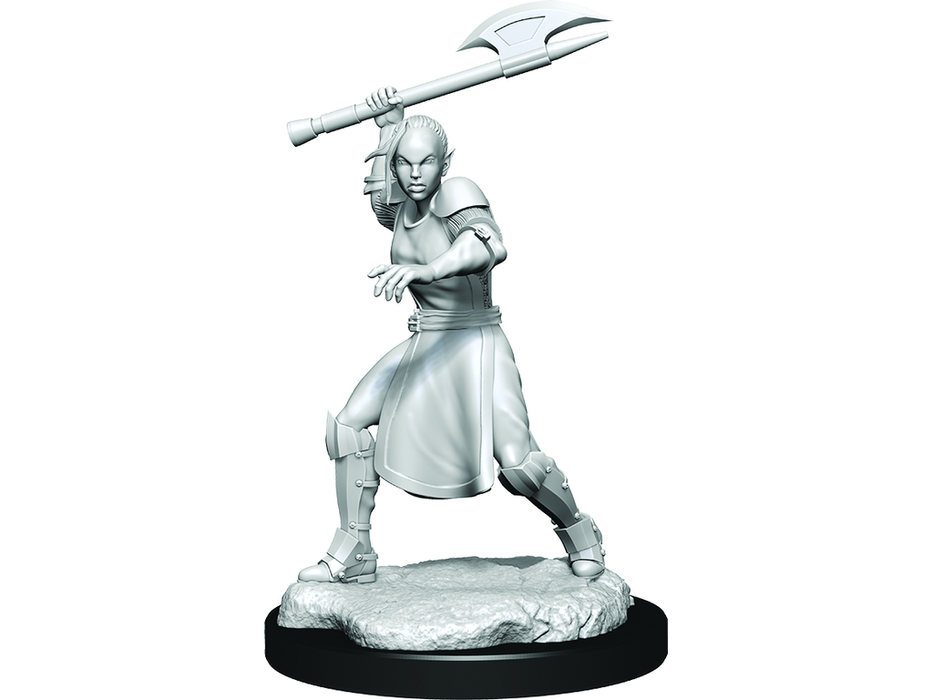 Role Playing Games Wizkids - Critical Roll - Unpainted Miniatures - Half-Elf Echo Knight Female - 90379 - Cardboard Memories Inc.