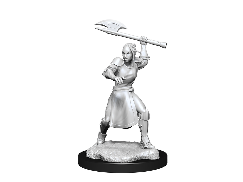 Role Playing Games Wizkids - Critical Roll - Unpainted Miniatures - Half-Elf Echo Knight Female - 90379 - Cardboard Memories Inc.