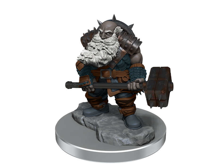 Role Playing Games Wizkids - Dungeons and Dragons - Unpainted Miniature - Nolzurs Marvellous Miniatures - Duegar Fighters - 90421 - Cardboard Memories Inc.