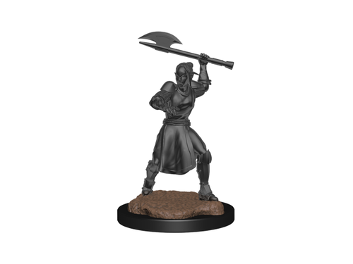 Role Playing Games Wizkids - Critical Roll - Unpainted Miniatures - Half-Elf Echo Knight Female - 90379 - Cardboard Memories Inc.
