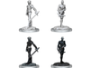 Role Playing Games Wizkids - Dungeons and Dragons - Unpainted Miniature - Nolzurs Marvellous Miniatures - Drow Fighters - 90525 - Cardboard Memories Inc.