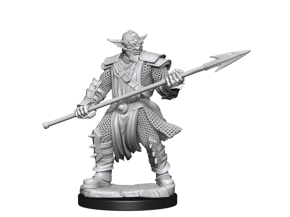 Role Playing Games Wizkids - Critical Roll - Unpainted Miniatures - Bugbear Fighter Male - 90387 - Cardboard Memories Inc.
