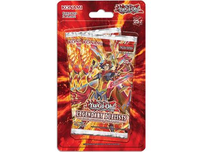 Trading Card Games Konami - Yu-Gi-Oh! - Legendary Duelists - Soulburning Volcano - Blister Pack - Cardboard Memories Inc.