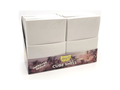 Supplies Arcane Tinmen - Dragon Shield - Cube Shell - Ashen White - Cardboard Memories Inc.