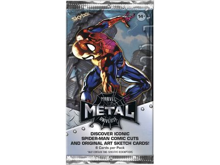 Non Sports Cards Upper Deck - Marvel Metal Universe - Spider-Man - Hobby Box - Cardboard Memories Inc.