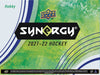 Sports Cards Upper Deck - 2021-22 - Hockey - Synergy - Hobby Box - Cardboard Memories Inc.
