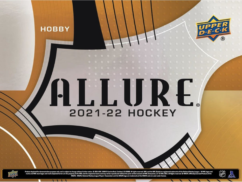 Sports Cards Upper Deck - 2021-22 - Hockey - Allure - Hobby Box - Cardboard Memories Inc.