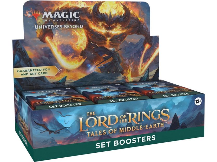 Trading Card Games Magic the Gathering - Lord of the Rings - Set Booster Box - Cardboard Memories Inc.
