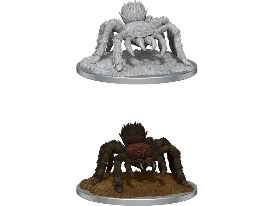Role Playing Games Wizkids - Unpainted Miniature - Deep Cuts - Giant Spider - 90531 - Cardboard Memories Inc.