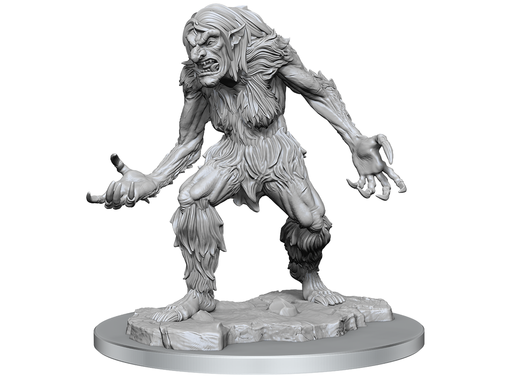 Role Playing Games Wizkids - Dungeons and Dragons - Unpainted Miniature - Nolzurs Marvellous Miniatures - Ice Troll Female - 90425 - Cardboard Memories Inc.