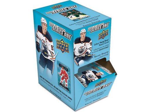 Sports Cards Upper Deck - 2022-23 - Hockey - Series 1 - Gravity Feed Box - Cardboard Memories Inc.