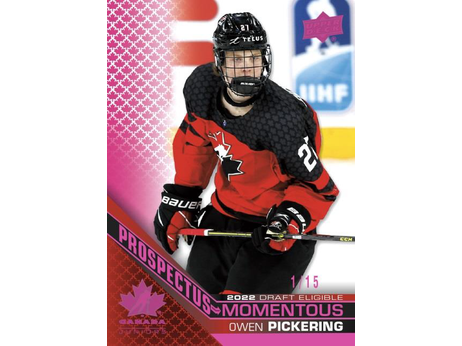 Sports Cards Upper Deck - 2022 - Hockey - Team Canada Juniors Hockey - Trading Card Hobby Box - Cardboard Memories Inc.