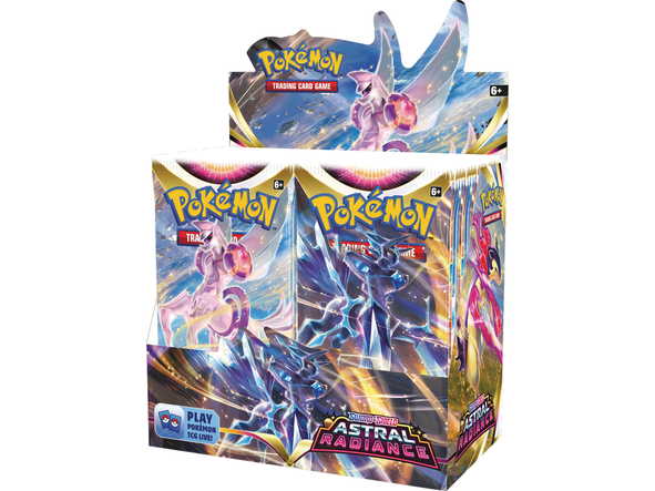Trading Card Games Pokemon - Sword and Shield - Astral Radiance - Trading Card Booster Box - Cardboard Memories Inc.