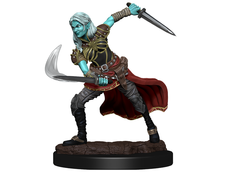 Role Playing Games Wizkids - Dungeons and Dragons - Unpainted Miniature - Nolzurs Marvellous Miniatures - Air Genasi Female - 90305 - Cardboard Memories Inc.