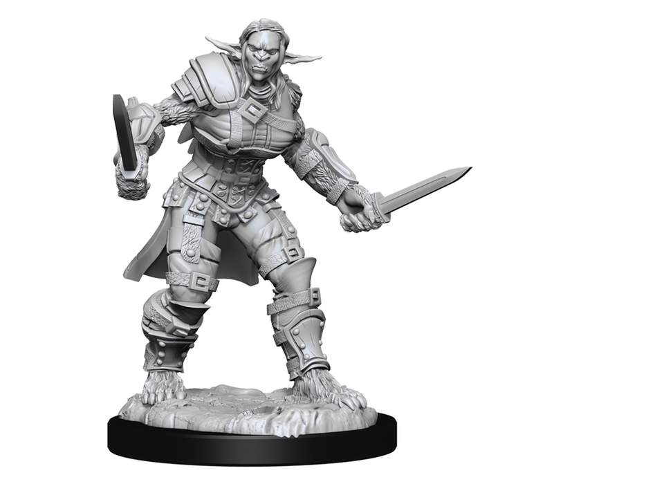 Role Playing Games Wizkids - Dungeons and Dragons - Unpainted Miniature - Nolzurs Marvellous Miniatures - Bugbear Barbarian and Bugbear Rogue - 90311 - Cardboard Memories Inc.