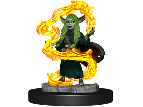 Role Playing Games Wizkids - Critical Roll - Unpainted Miniatures - Goblin Sorcerer and Rogue Female - 90388 - Cardboard Memories Inc.