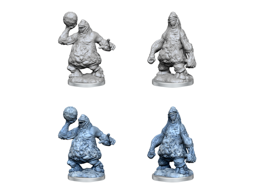 Role Playing Games Wizkids - Dungeons and Dragons - Unpainted Miniature - Nolzurs Marvellous Miniatures - Snow Golem - 90417 - Cardboard Memories Inc.