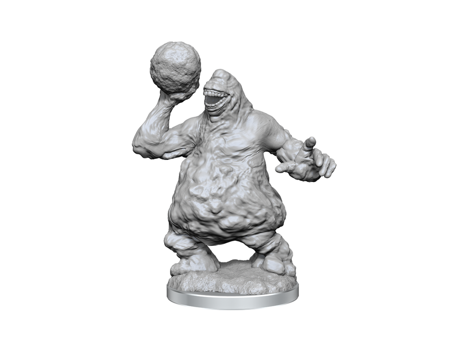 Role Playing Games Wizkids - Dungeons and Dragons - Unpainted Miniature - Nolzurs Marvellous Miniatures - Snow Golem - 90417 - Cardboard Memories Inc.
