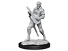 Role Playing Games Wizkids - Critical Roll - Unpainted Miniatures - Pallid Elf Rogue and Bard Male - 90381 - Cardboard Memories Inc.
