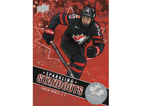 Sports Cards Upper Deck - 2022 - Hockey - Team Canada Juniors Hockey - Trading Card Hobby Box - Cardboard Memories Inc.