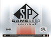 Sports Cards Upper Deck - 2021 - CFL Football - SP Game-Used - Hobby Box - Cardboard Memories Inc.