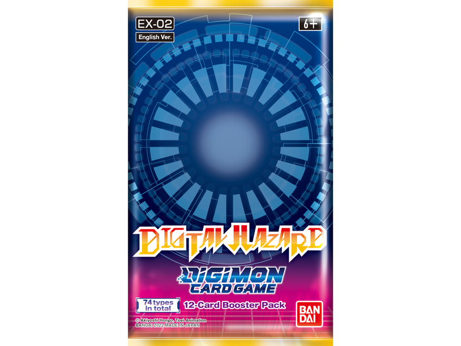 collectible card game Bandai - Digimon - Digital Hazard - Booster Box - Cardboard Memories Inc.