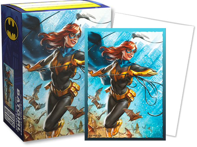 Supplies Arcane Tinmen - Dragon Shield Sleeves - Brushed Art Batgirl - Cardboard Memories Inc.
