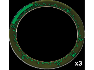 Collectible Miniature Games Privateer Press - Hordes - 4-Inch Area of Effect Ring Markers - PIP 91087 - Cardboard Memories Inc.