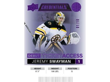 Sports Cards Upper Deck - 2021-22 - Hockey - Credentials - Hobby Box - Cardboard Memories Inc.