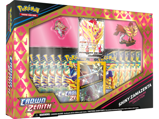 Trading Card Games Pokemon - Crown Zenith - Premium Figure Collection - Zamazenta - Cardboard Memories Inc.