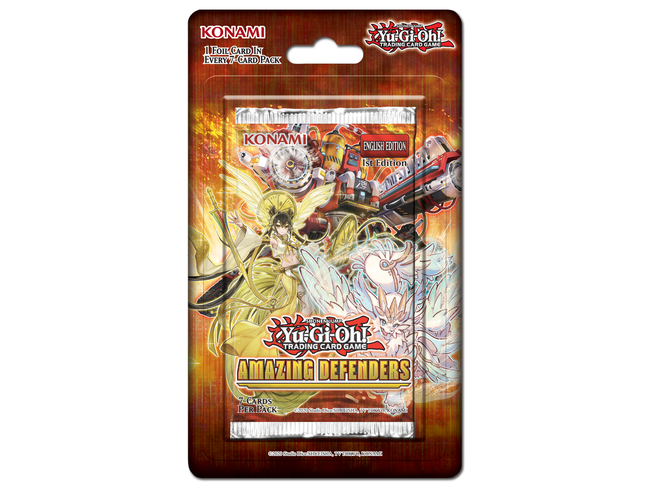 Trading Card Games Konami - Yu-Gi-Oh! - Amazing Defenders - Blister Pack - Cardboard Memories Inc.
