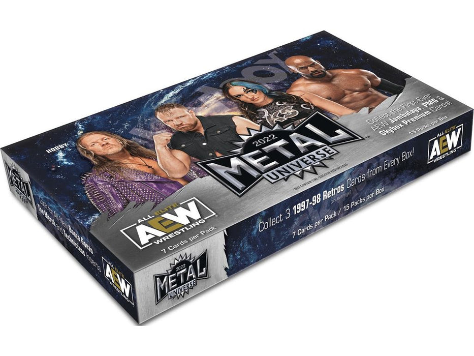 Sports Cards Upper Deck - 2022 - All Elite Wrestling AEW Trading Cards - Skybox Metal Universe - Hobby Box - Cardboard Memories Inc.