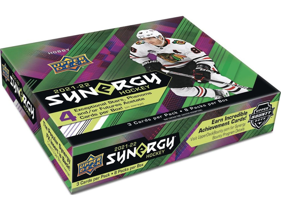 Sports Cards Upper Deck - 2021-22 - Hockey - Synergy - Hobby Box - Cardboard Memories Inc.