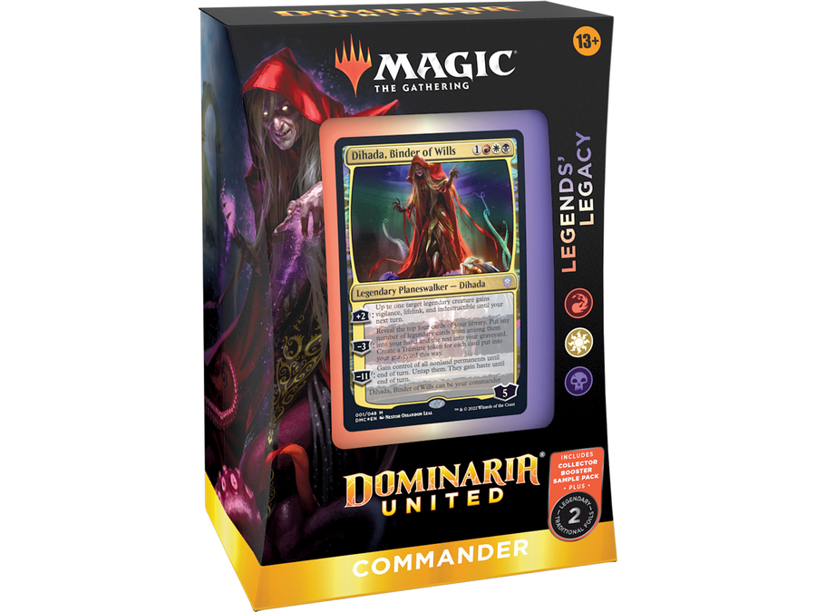 Trading Card Games Magic the Gathering - Dominaria United - Commander Deck - Legends Legacy - Cardboard Memories Inc.