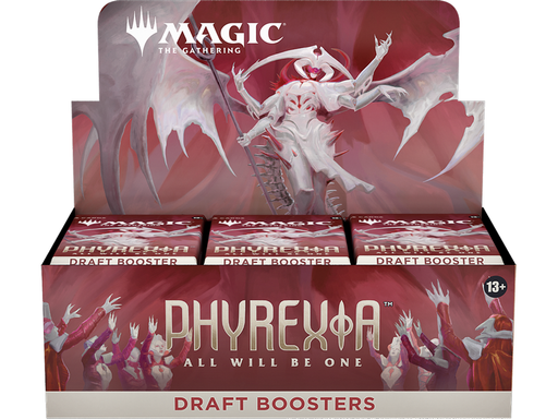 Trading Card Games Magic the Gathering - Phyrexia All Will Be One - Draft Booster Box - Cardboard Memories Inc.