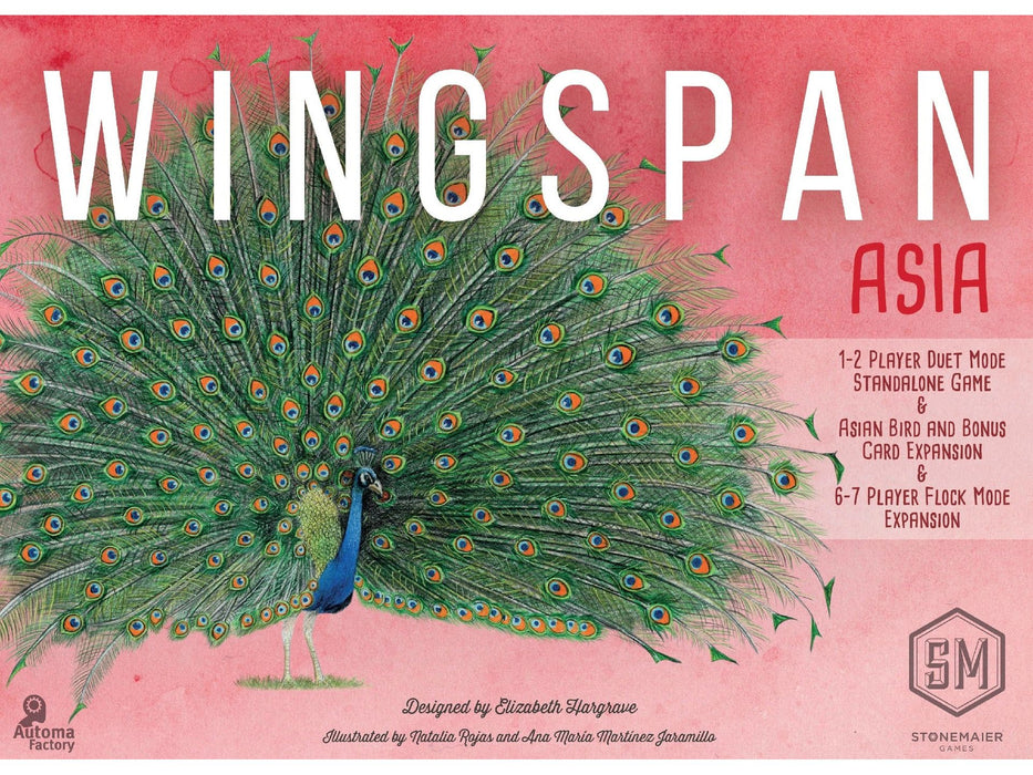 Board Games Stonemaier Games - Wingspan - Asia Expansion - Cardboard Memories Inc.