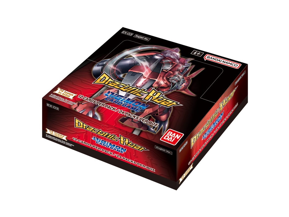 collectible card game Bandai - Digimon - Draconic Roar - Booster Box - Cardboard Memories Inc.