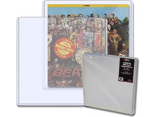 Supplies BCW - Top Loaders - 33 RPM Record Album - 5mm - Package of 5 - Cardboard Memories Inc.