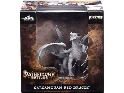 Role Playing Games Paizo - Deep Cuts - Pathfinder Battles - Gargantuan Red Dragon - Cardboard Memories Inc.