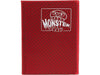Supplies BCW - Monster - 4 Pocket Binder - Holofoil Red - Cardboard Memories Inc.