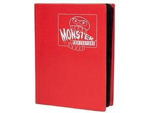 Supplies BCW - Monster - 4 Pocket Binder - Matte Red - Cardboard Memories Inc.