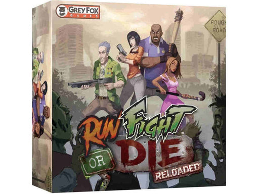 Board Games Grey Fox Games - Run Fight or Die - Reloaded - Cardboard Memories Inc.