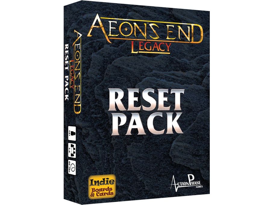 Deck Building Game Indie Boards and Cards - Aeons End - Legacy - Reset Pack - Cardboard Memories Inc.
